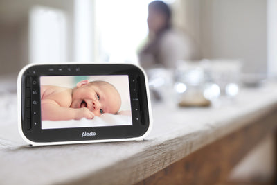 Alecto DVM200M - Video baby monitor with 4.3" colour display, white/anthracite