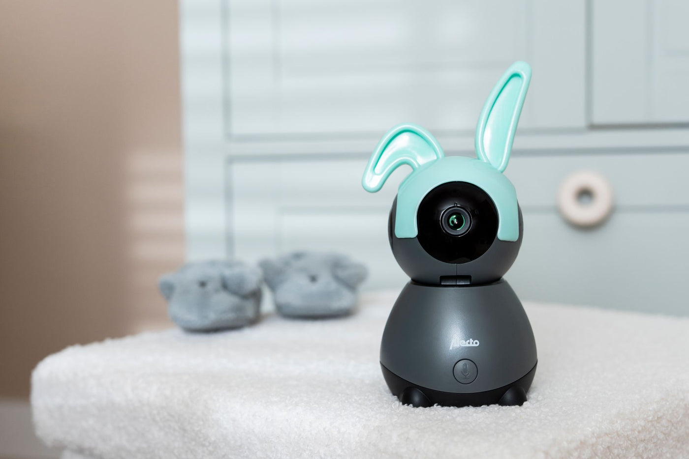 Alecto SMARTBABY10BK - Babyphone Wi-Fi avec caméra - Noir