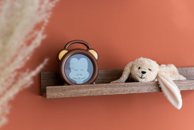 Alecto BC-100 MONKEY - Sleep trainer, night light and alarm clock, monkey