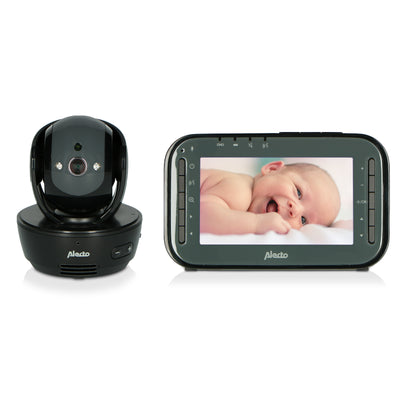 Alecto DVM200MBK - Babyphone avec caméra et écran couleur 4.3", noir