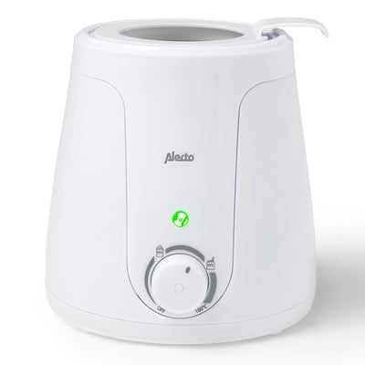 Alecto BW-70 - Flessenwarmer geschikt voor ieder flesje en potje - Snel en gemakkelijk in gebruik - Wit