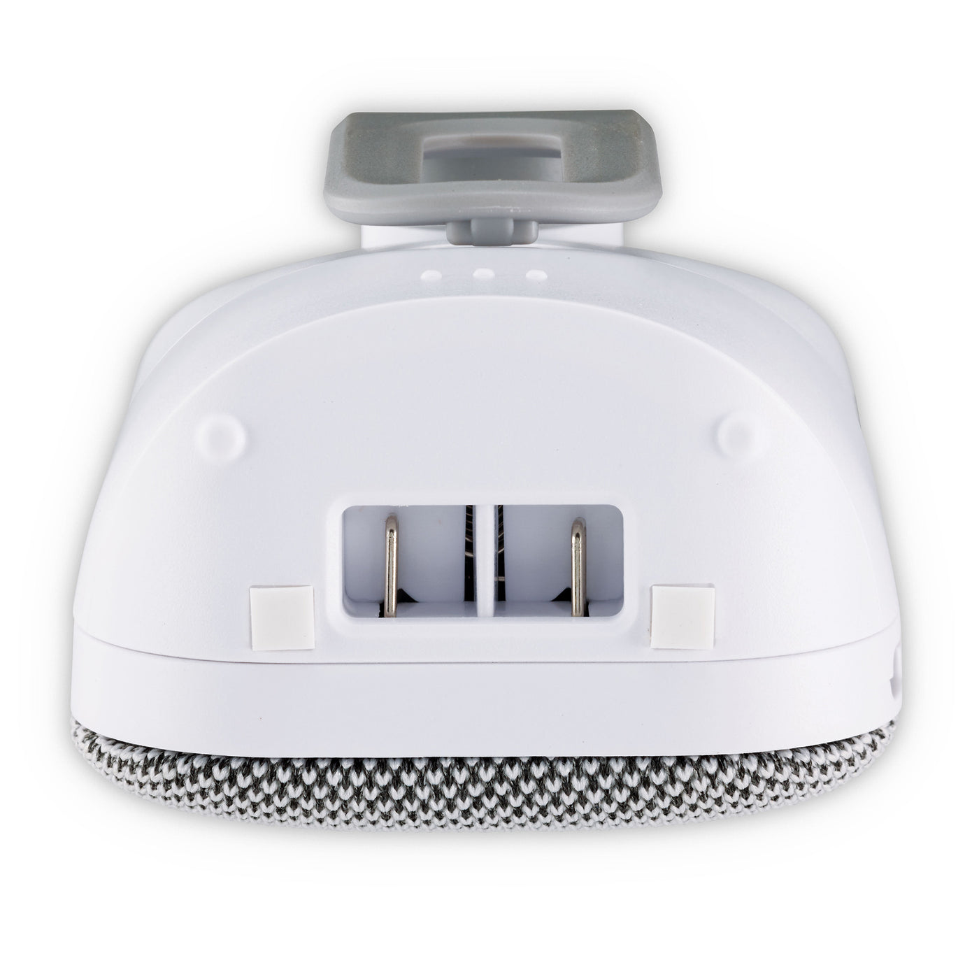 Alecto DBX140 - Moderne Full Eco audio babyfoon met heldere DECT-geluidskwaliteit, lange stand-by tijd en nachtlampje - Wit/Grijs