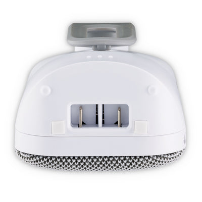 Alecto DBX140 - Moderne Full Eco audio babyfoon met heldere DECT-geluidskwaliteit, lange stand-by tijd en nachtlampje - Wit/Grijs