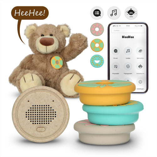 Alecto Baby HeeHee - le bouton de conversation qui transforme votre peluche en ami interactif