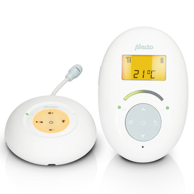 Alecto DBX120 - Full Eco DECT baby monitor, white/blue