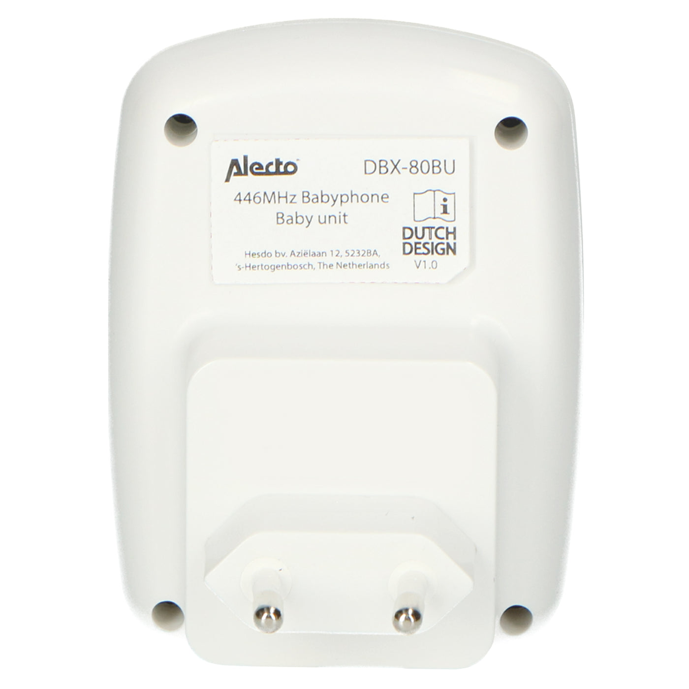 Alecto DBX-80BU - Unité bébé supplémentaire pour DBX-80, blanc/anthracite