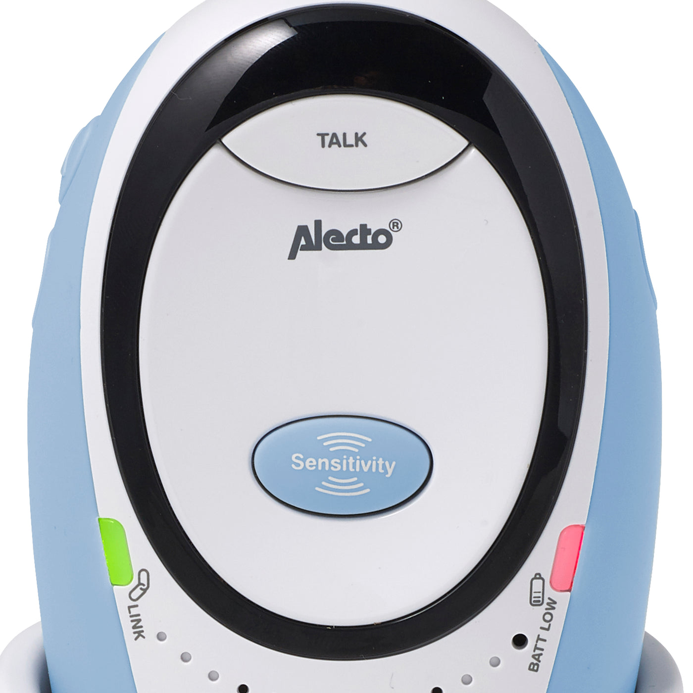 Alecto DBX-85 ECO - Full Eco DECT baby monitor, white/blue