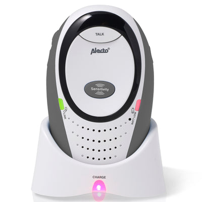 Alecto DBX-85 LIMITED - Full Eco DECT babyfoon, wit/antraciet