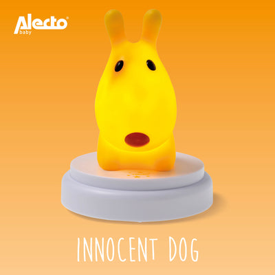 Alecto INNOCENT DOG - LED nachtlampje, hond, geel