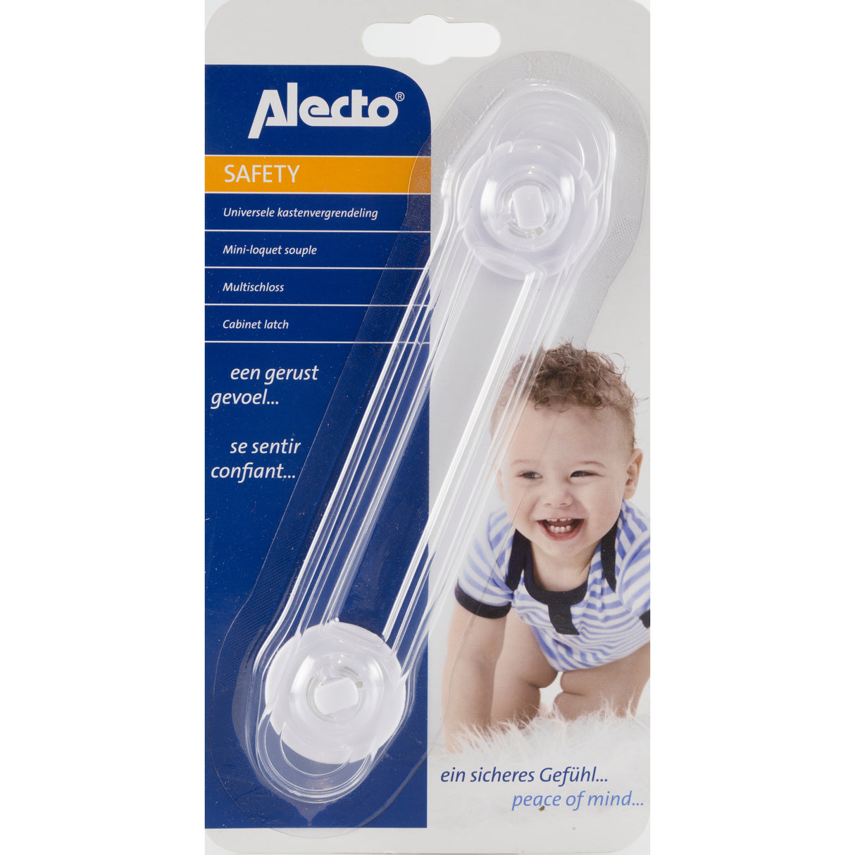 Alecto BV-12 - Kinderbeveiliging voor laden en kasten, 1 stuk