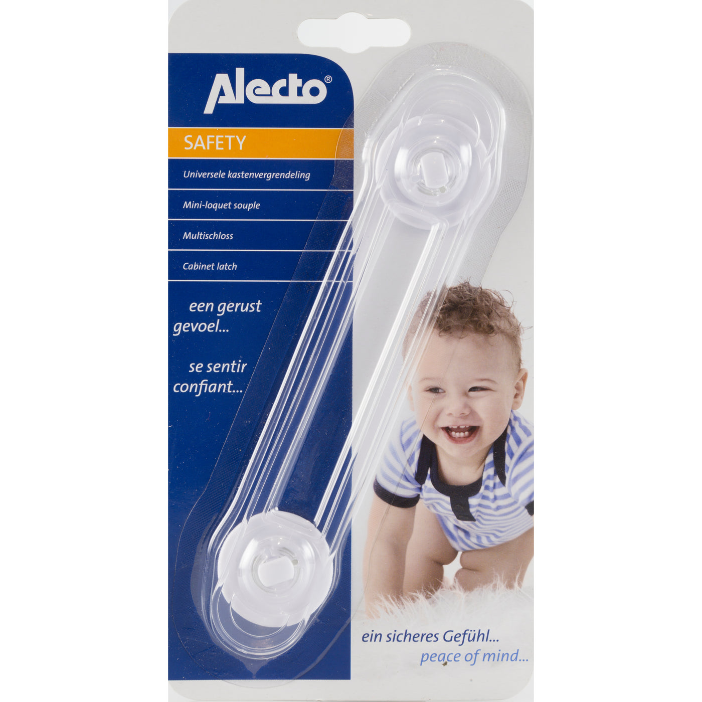 Alecto BV-12 - Kinderbeveiliging voor laden en kasten, 1 stuk