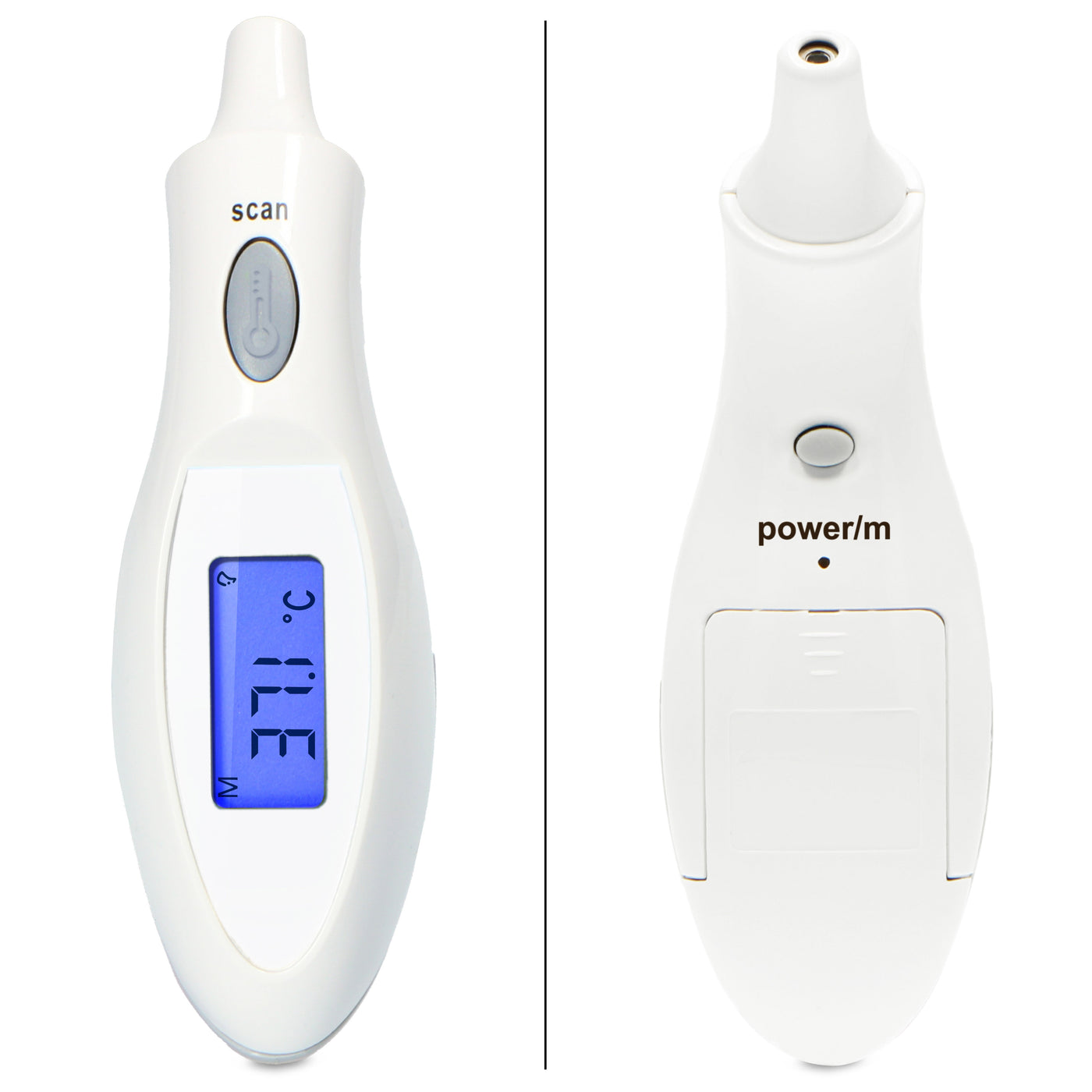 Alecto BC-27 - Infrared ear thermometer, white