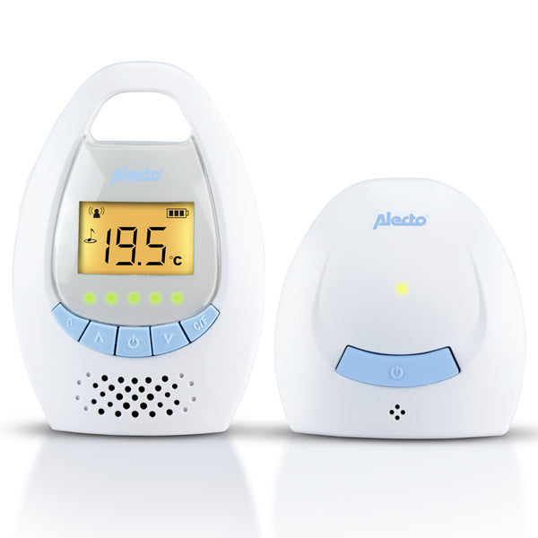 Alecto DBX-20 - Digital baby monitor with display, white/blue