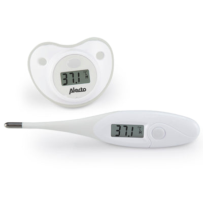 Alecto BC-04 - Baby thermometer 2 piece set, white