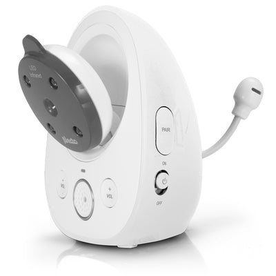 Alecto DVM-77 - Babyphone avec caméra et écran couleur 2.8", blanc/anthracite