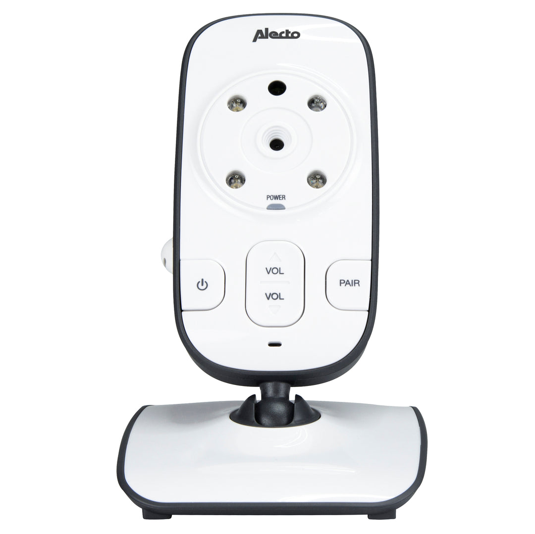 Alecto DVM-150C – Telecamera Aggiuntiva Per Baby Monitor DVM-150, Portata 300 M, Visione Notturna, Bianco/Antracite