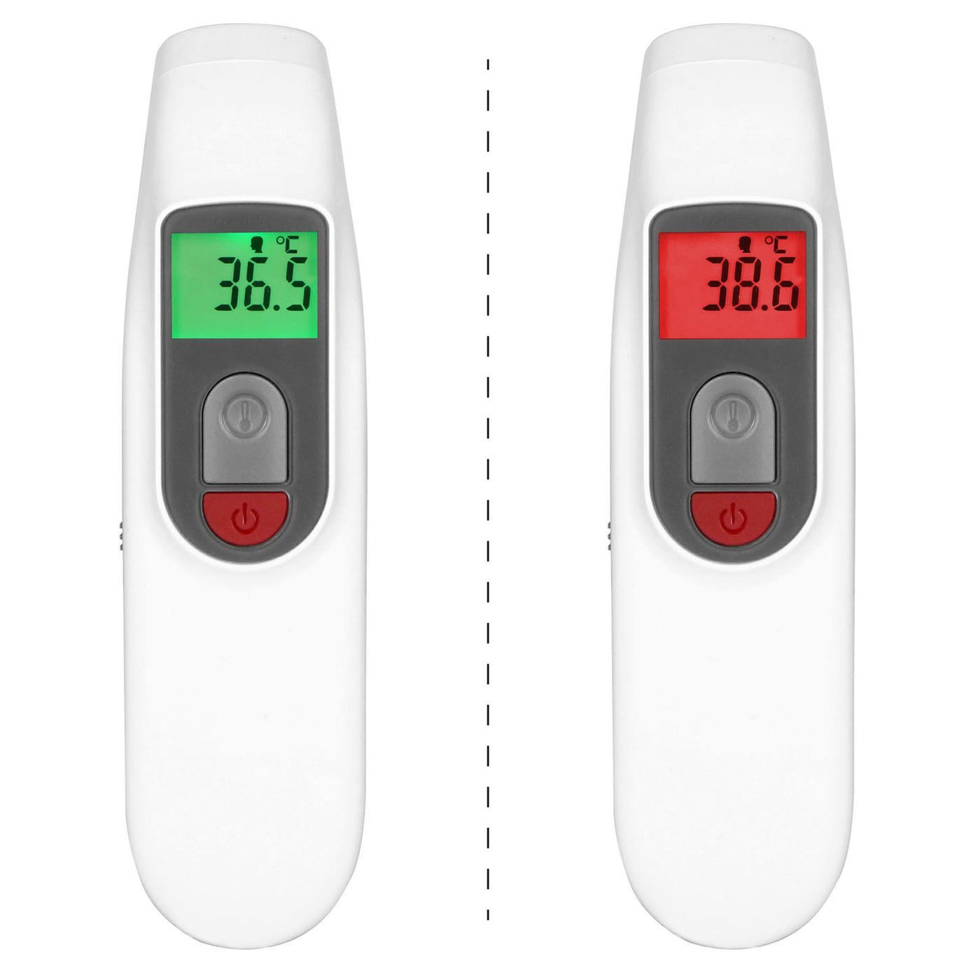 Alecto BC38 - Voorhoofdthermometer, infrarood, wit