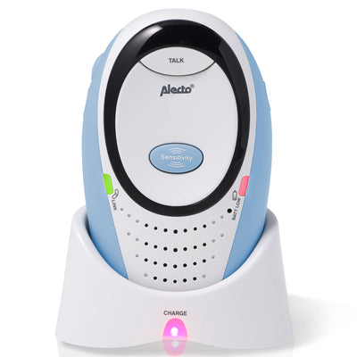 Alecto DBX-85 ECO - Full Eco DECT baby monitor, white/blue